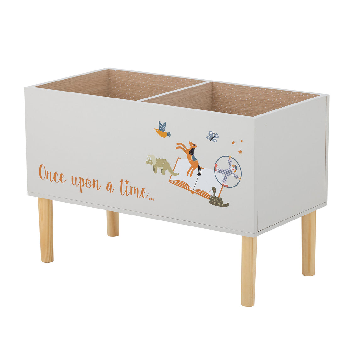 Estante de livros Bloomingville MINI Salam, Grey, MDF