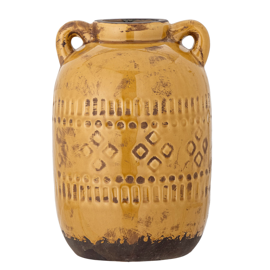 Vaso de Bloomingville Rijad Deco, Gul, Terrakotta