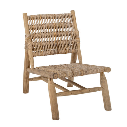 Bloomingville Ruthy Lounge Chair, Natural, Teak