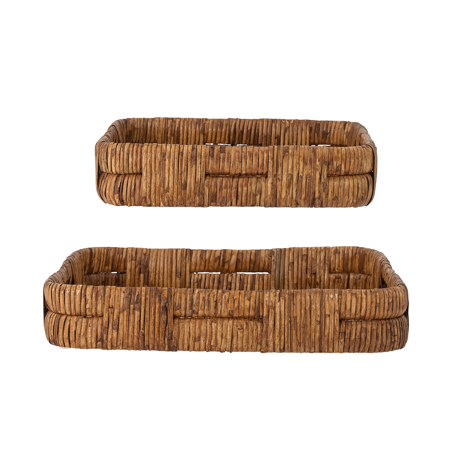 Bloomingville Diann Tray, Brown, Rattan