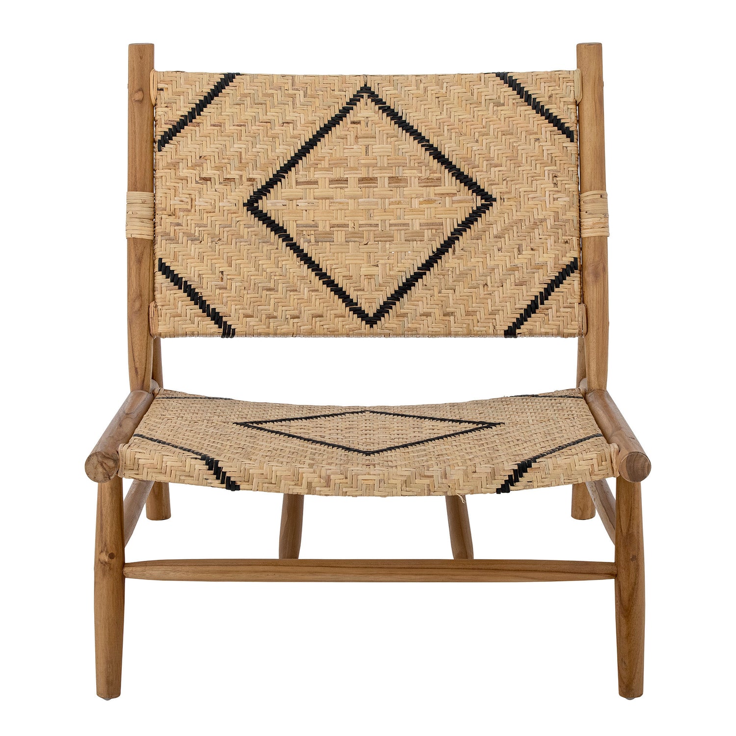 Creative Collection Lennox Lounge Chair, Natural, Teca