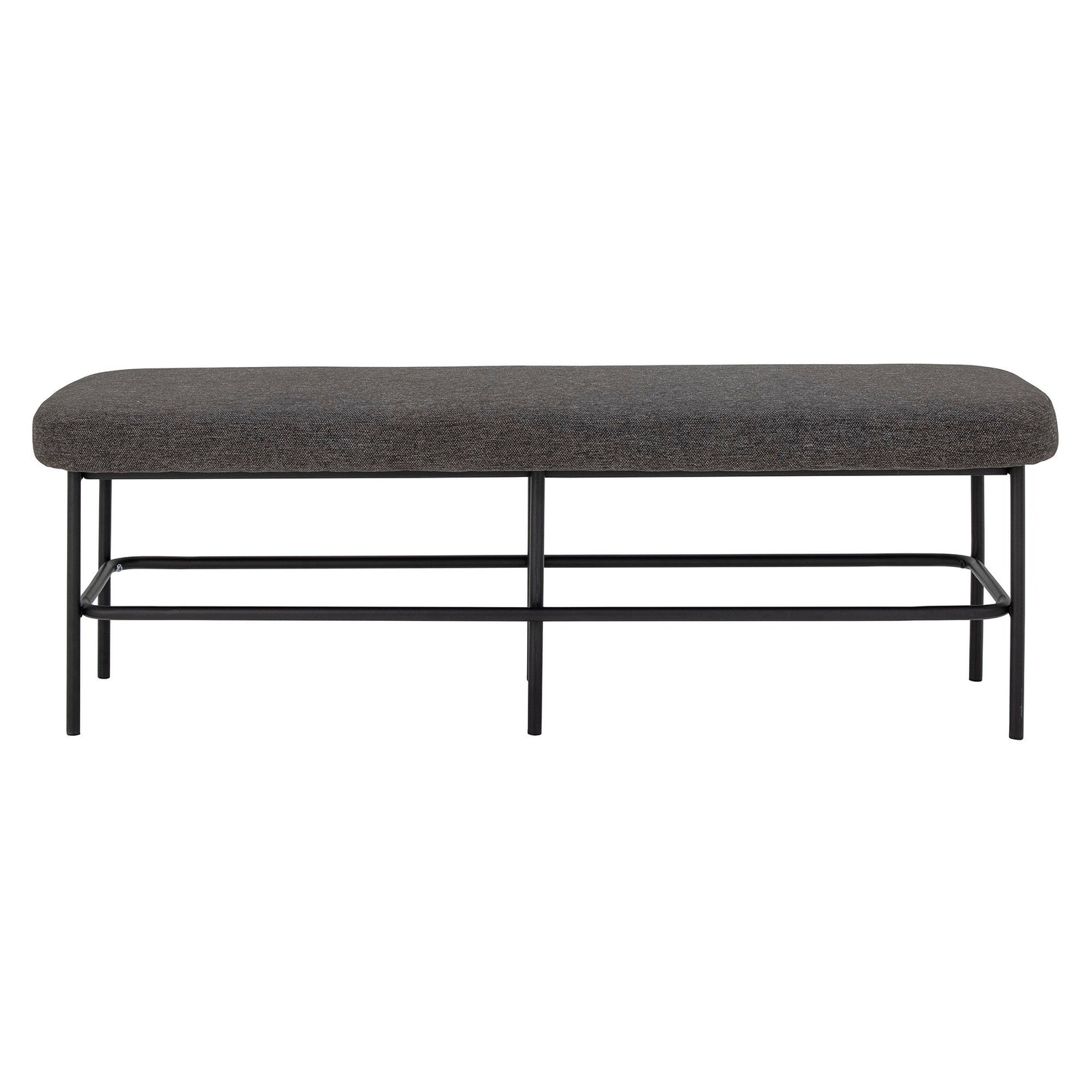 Bloomingville Farell Bench, Grey, Polyester