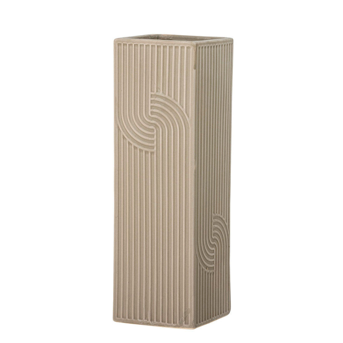 Bloomingville Heeira Vase, Brun, Stentøj - Bloomingville - DesignGaragen.dk
