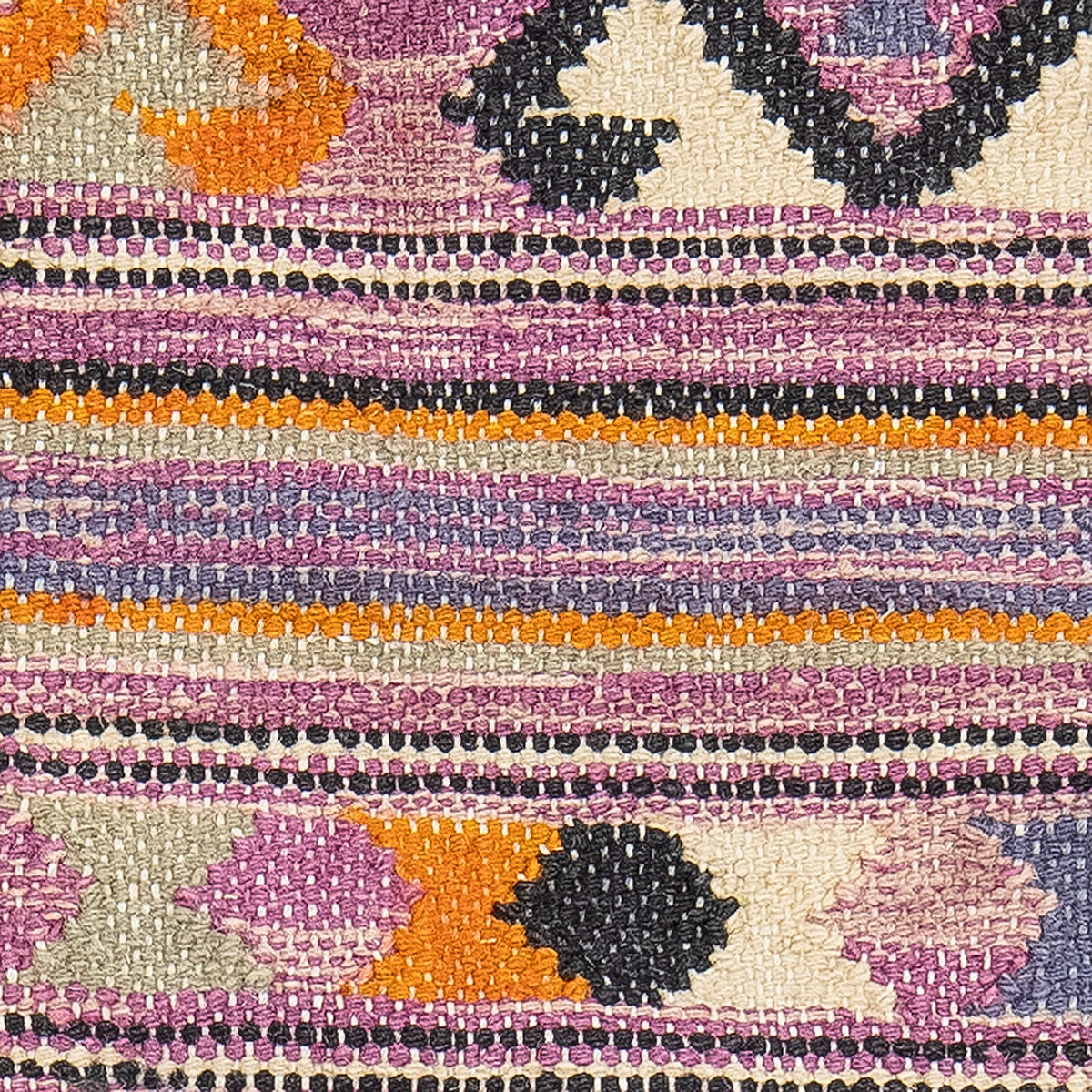 Bloomingville Yolanda Tæppe, Lilla, Bomuld - Bloomingville - DesignGaragen.dk