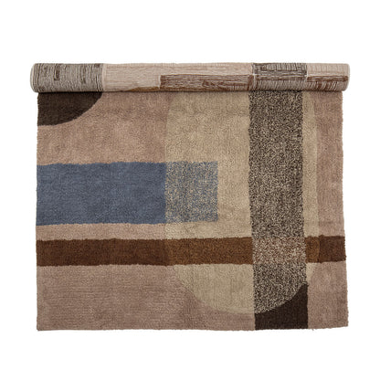 Bloomingville Zofia Rug, marrom, algodão L200xb140 cm