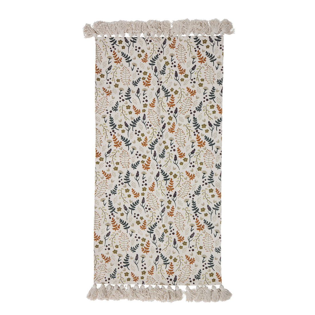 BLOOMINGVILLE MINI Filipa Tæppe, Natur, Bomuld - L120xW65 cm - DesignGaragen.dk.
