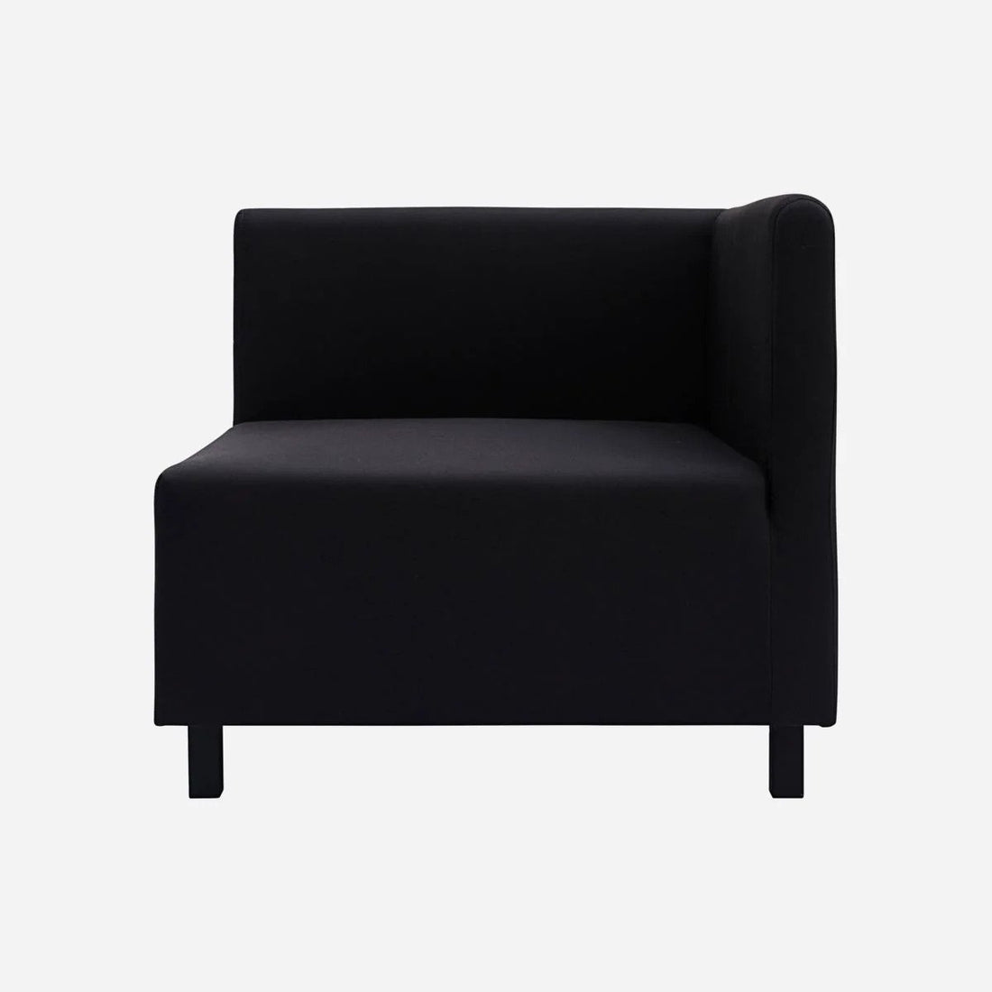 House Doctor - sofá, seção de canto, preto 85x85x44 cm