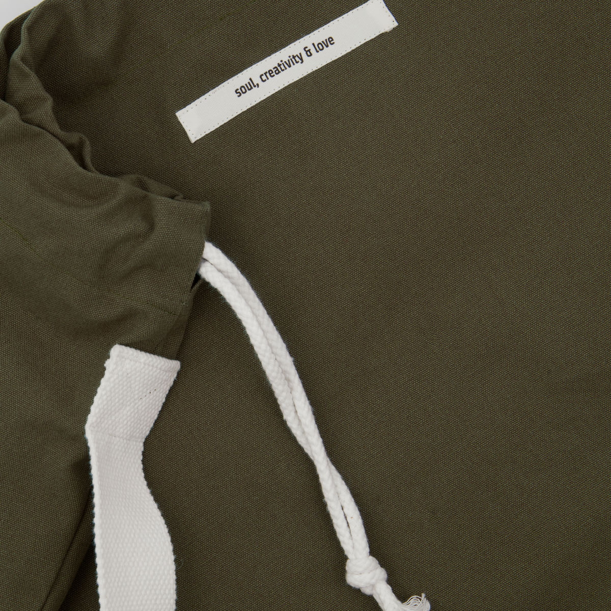 Bolsa de algodão Meraki, Cataria, Exército Verde