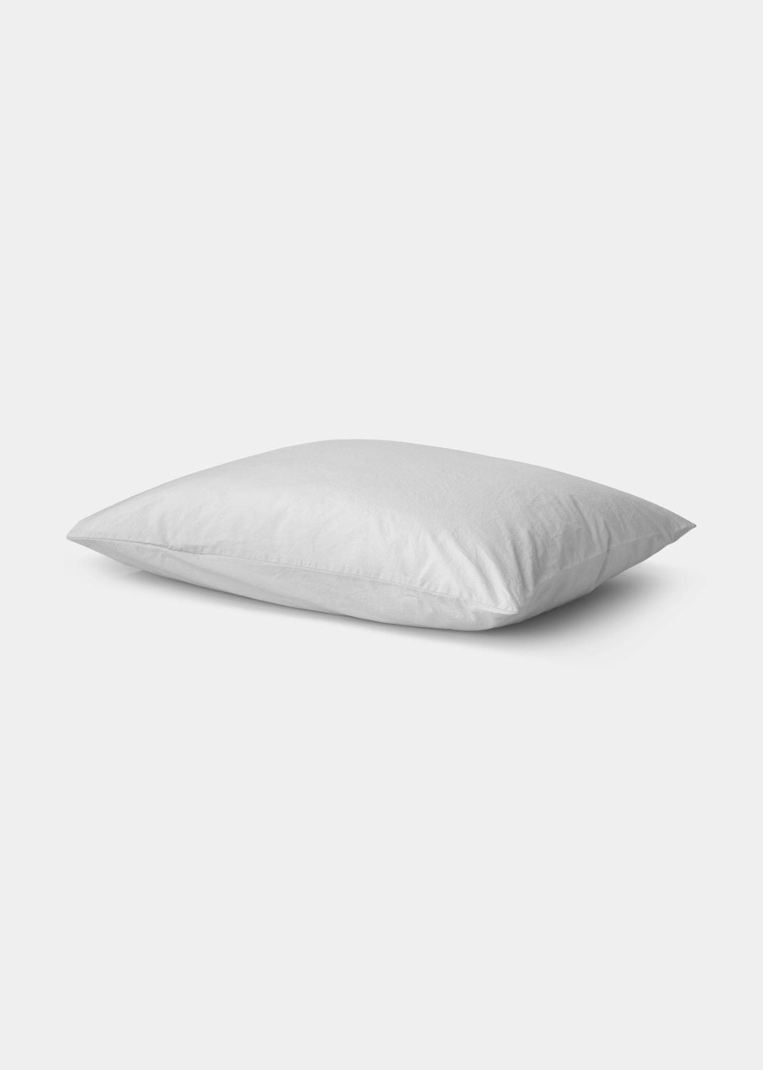 Sekan Studio Cotton Percale Pillow Capas - cinza claro
