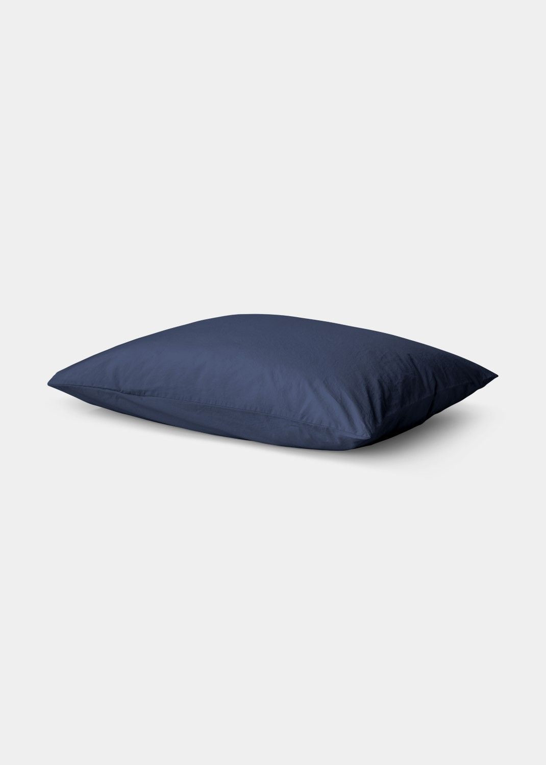 Sekan Studio Cotton Percale Pillow Capas - Marine Blue