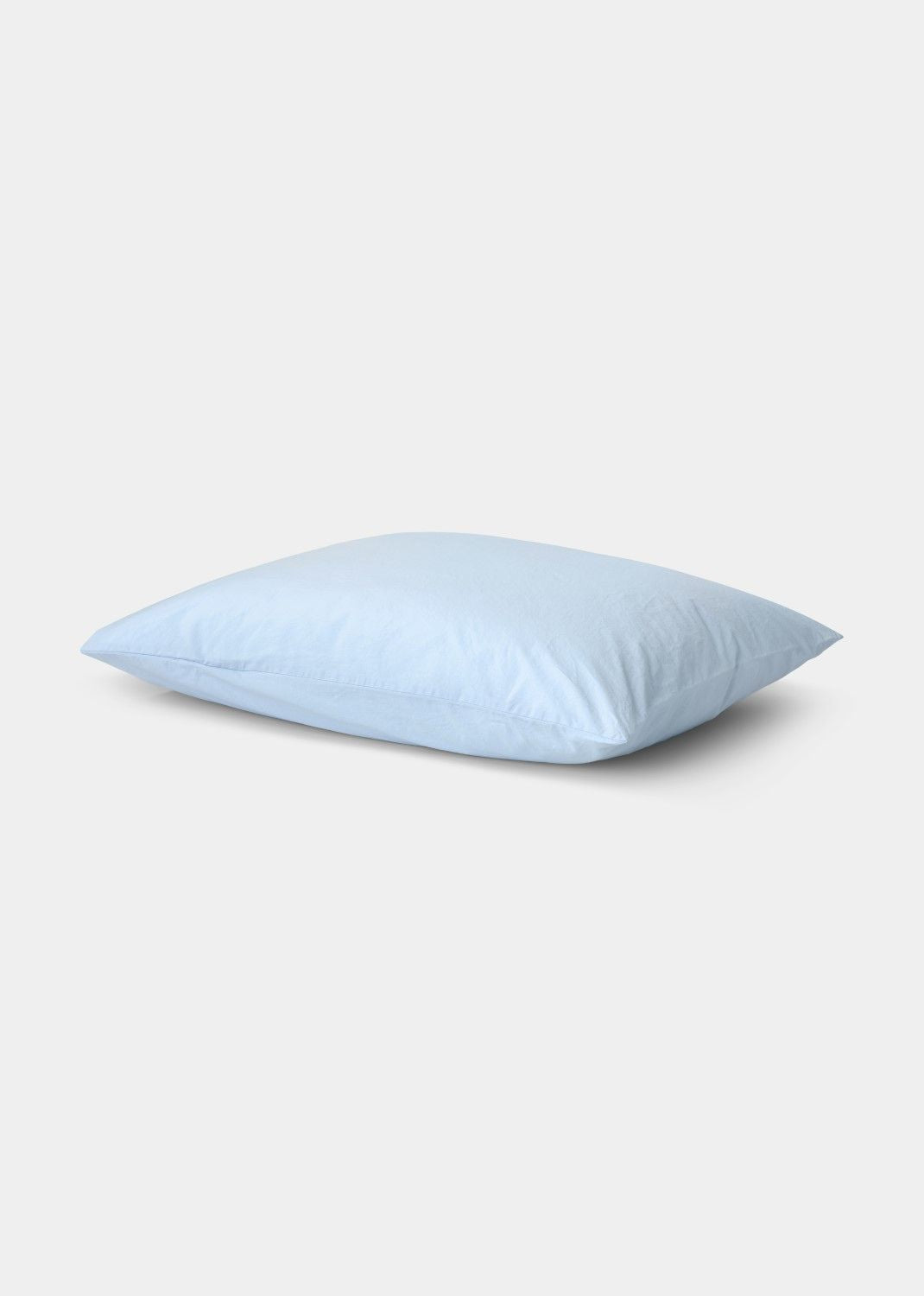 Sekan Studio Cotton Percale Pillow Capas - azul claro