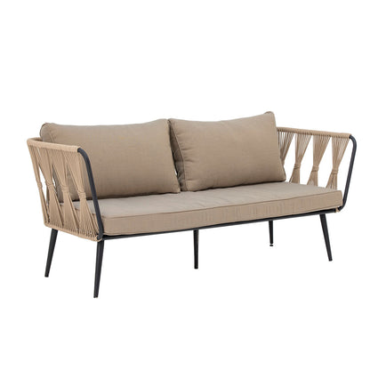 Bloomingville Pavone Sofa, Brun, Metal - Bloomingville - DesignGaragen.dk