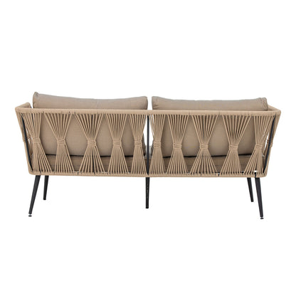 Bloomingville Pavone Sofa, Brun, Metal - Bloomingville - DesignGaragen.dk