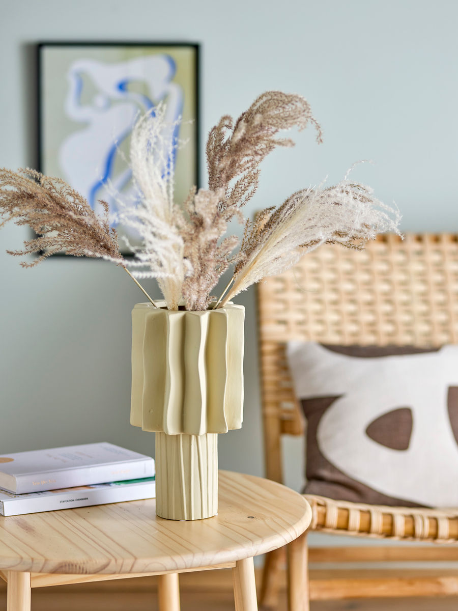 Bloomingville Pethrine Vase, Natur, Stentøj - Bloomingville - DesignGaragen.dk