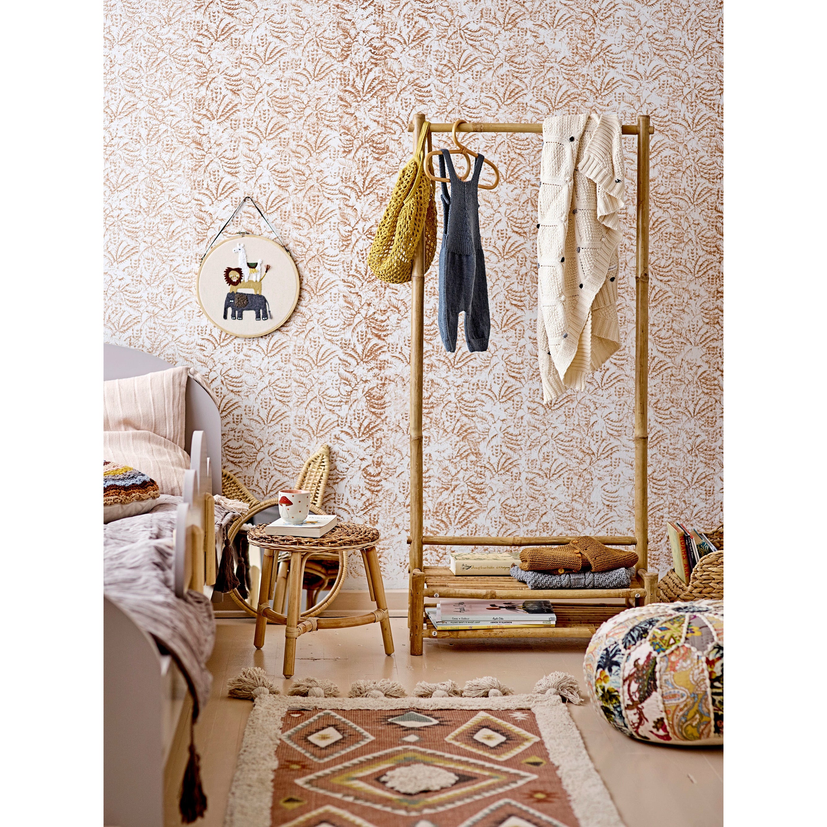 Bloomingville - Christianna Reol, Natur, Bambus - L60xH130xB35 cm - BLOOMINGVILLE MINI - DesignGaragen.dk