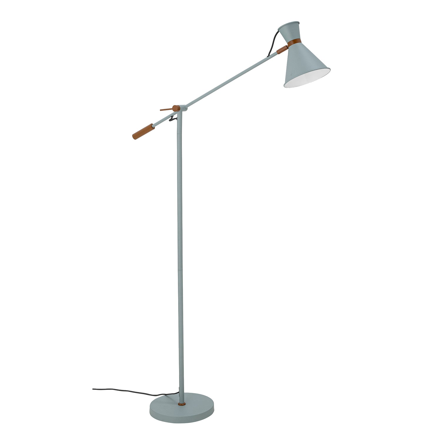 CREATIVE COLLECTION Raffi Gulv Lampe, Grøn, Metal - L90xH145xW23 cm - DesignGaragen.dk.