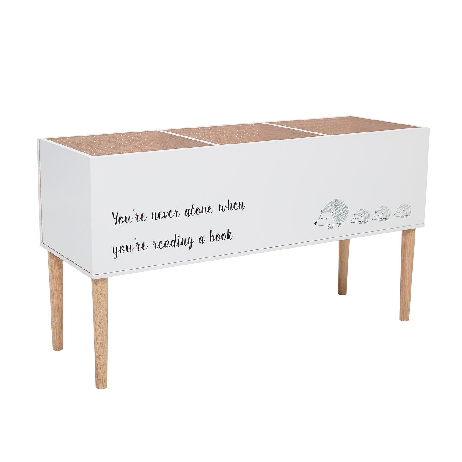 Salam Bogreol, Hvid, MDF - L90xH50xW30 cm - BLOOMINGVILLE MINI - DesignGaragen.dk