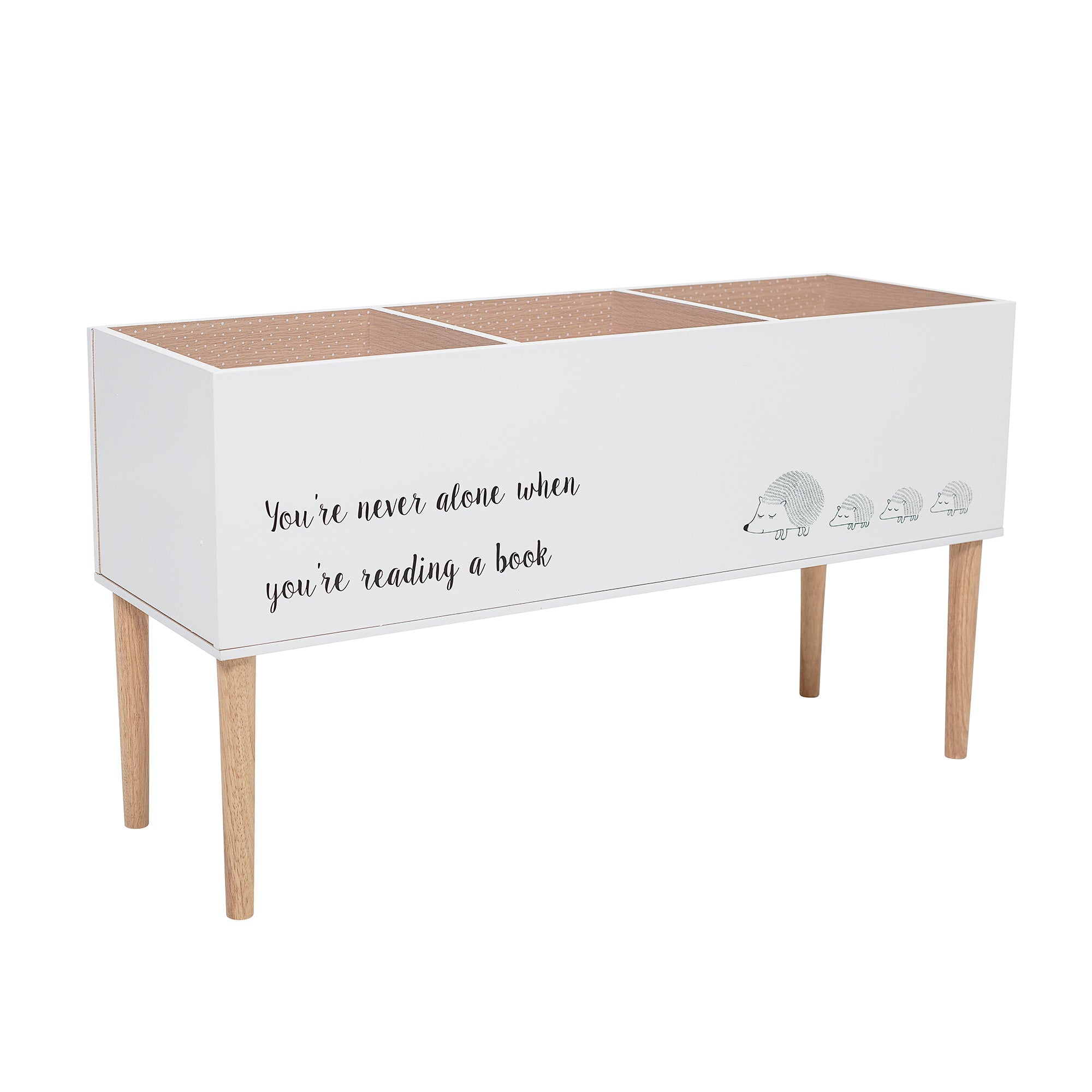 Salam Bogreol, Hvid, MDF - L90xH50xW30 cm - BLOOMINGVILLE MINI - DesignGaragen.dk