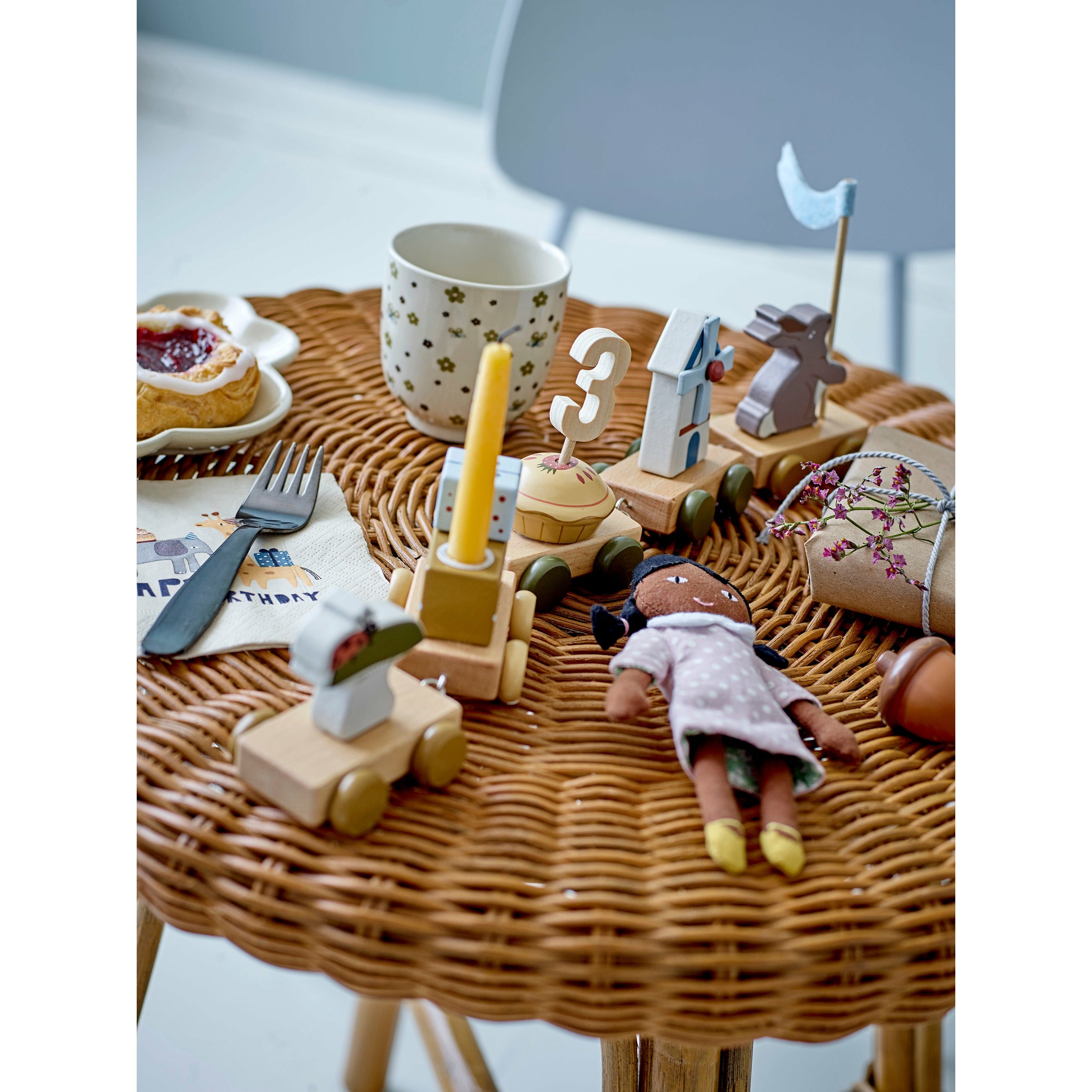 Harvest Service, Natur, Stentøj - C:D7xH7/B:D11,5xH6,5/P:D21 cm, Set of 3 - BLOOMINGVILLE MINI - DesignGaragen.dk