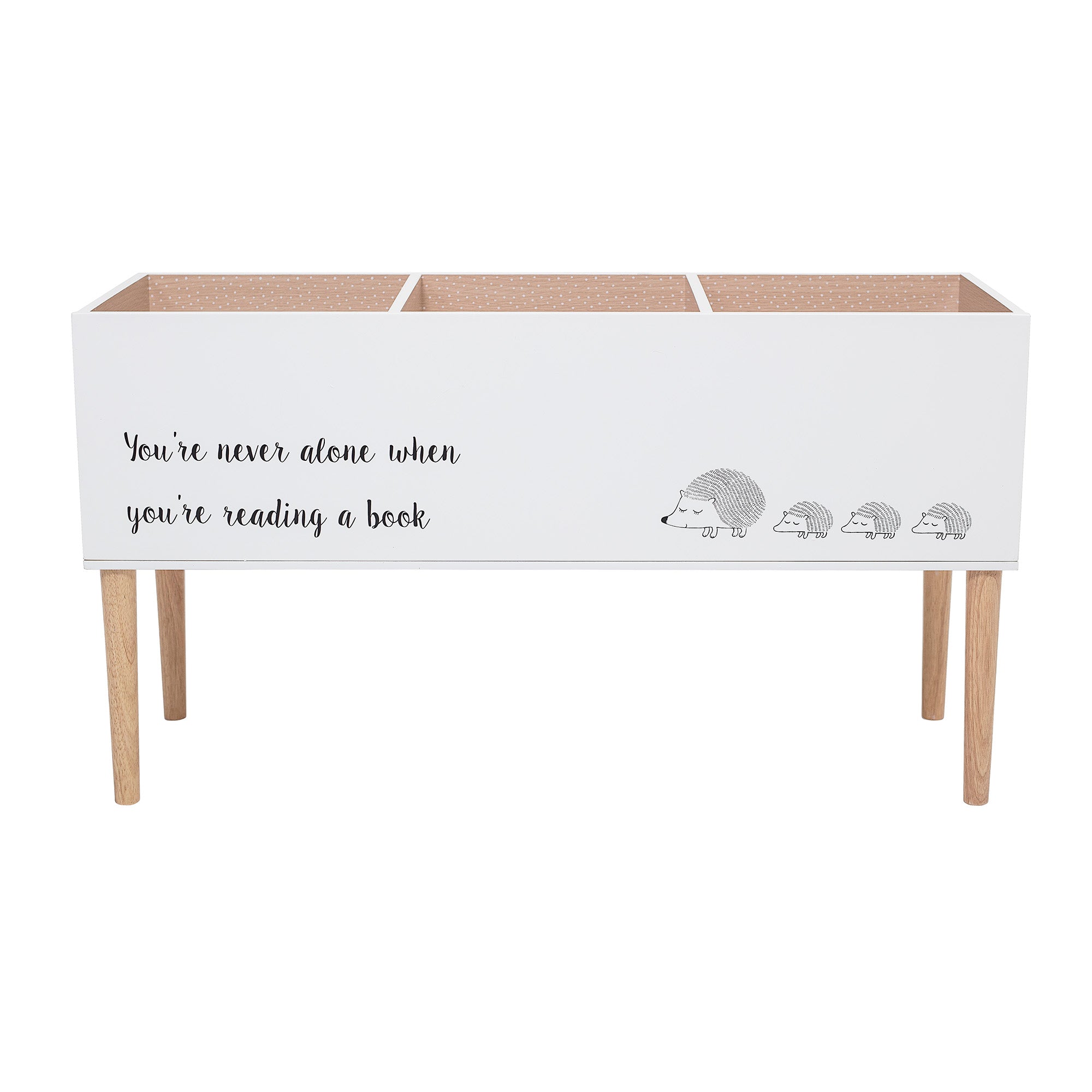 Salam Bogreol, Hvid, MDF - L90xH50xW30 cm - BLOOMINGVILLE MINI - DesignGaragen.dk