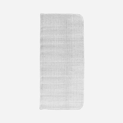 Almofada da casa do médico com preenchimento, cuun, preto e branco: 117 cm, W: 48 cm