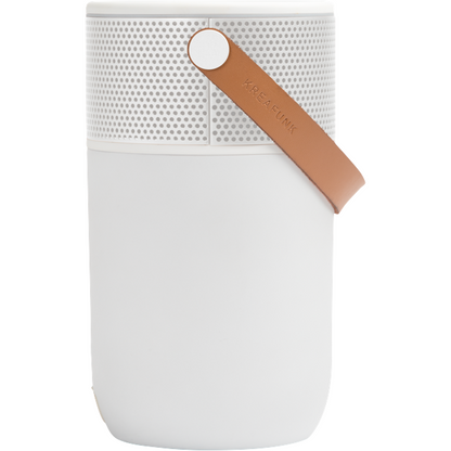 KreaFunk - alto-falante Bluetooth aGlow - grelha branca/branca