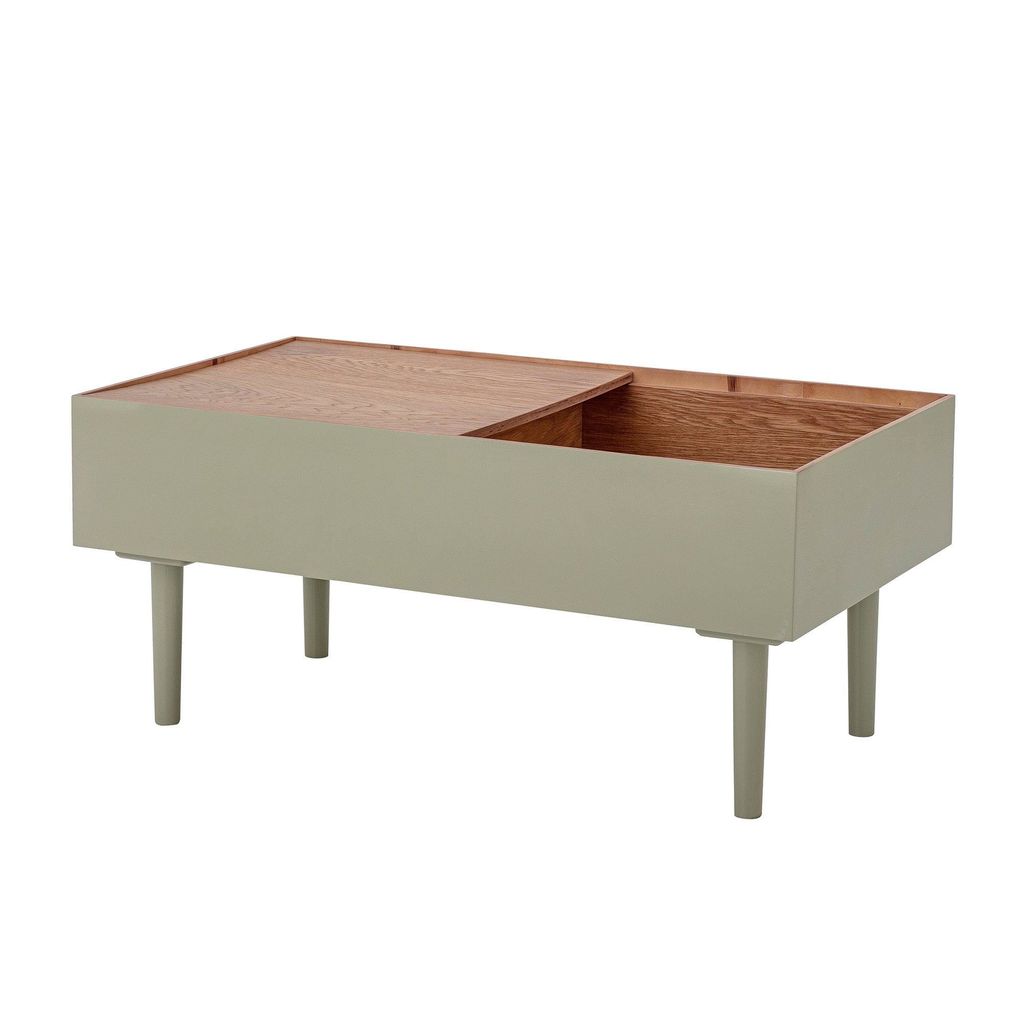 BLOOMINGVILLE MINI Favne Sidebord, Grøn, Krydsfiner - L90xH40xW50 cm - DesignGaragen.dk.