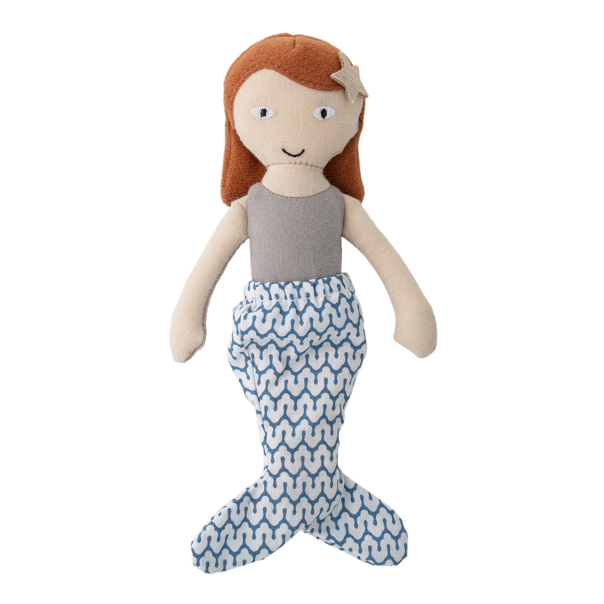 Kate &amp; Jonah Doll, Blå, Bomuld - L10xH20xW3 cm, Set of 3 - BLOOMINGVILLE MINI - DesignGaragen.dk
