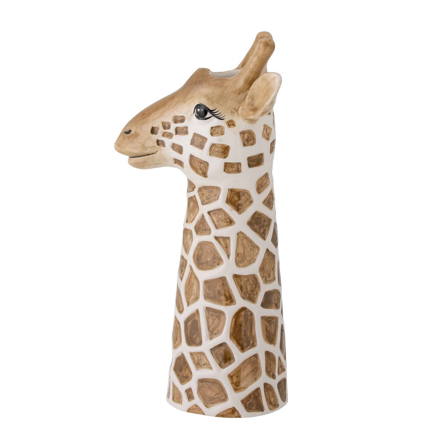 Bloomingville Mini - Alazar Deko Vase, Brown, Cerâmica