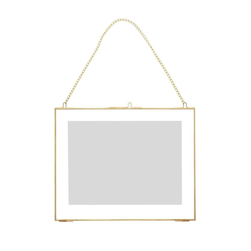 HubSCH - Cadeia de estrutura de loft Small Brass Color 30xh24cm