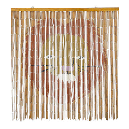 Leonel Væg Dekoration, Brun, Bambus - L85xH90 cm - BLOOMINGVILLE MINI - DesignGaragen.dk