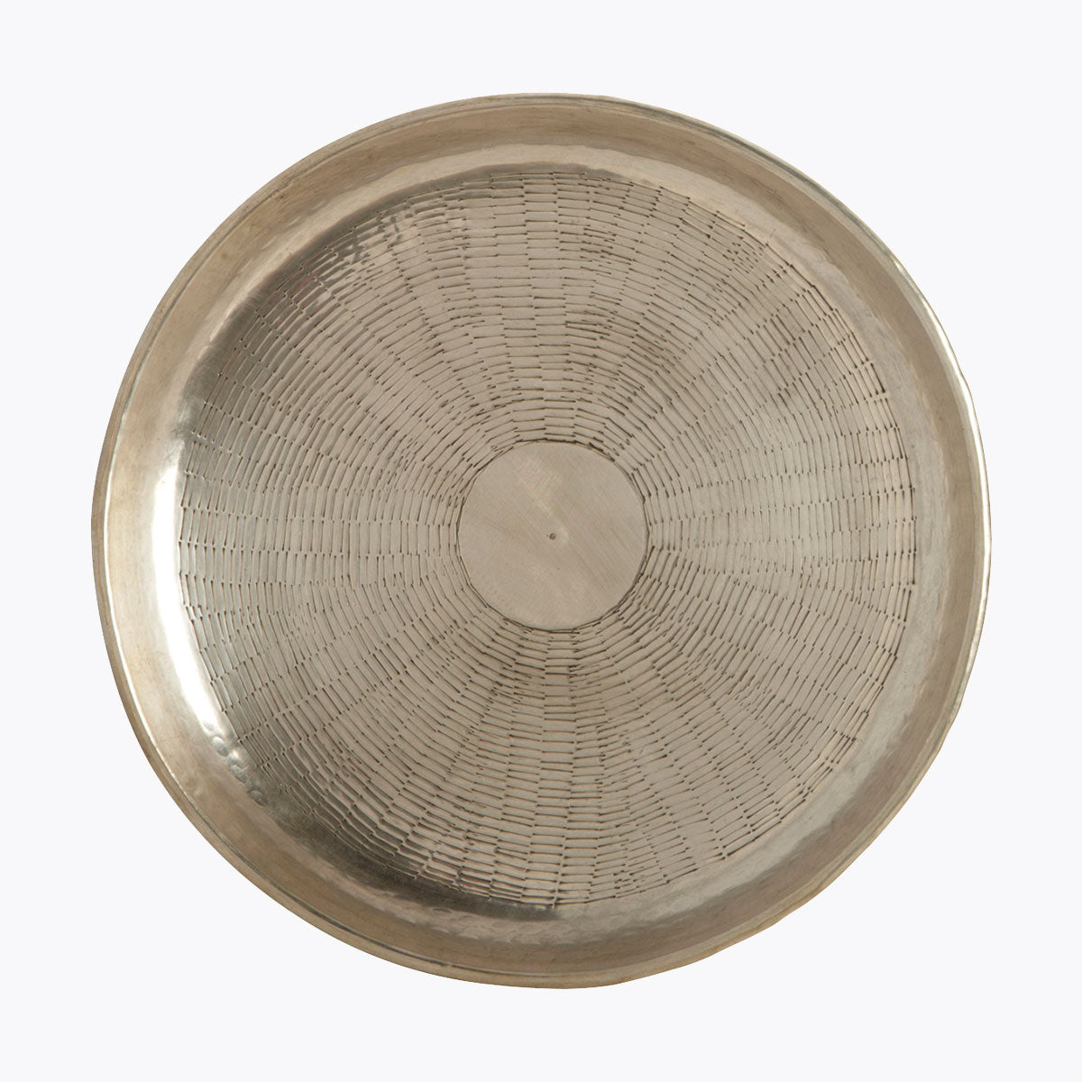 House Doctor - Bandeja, HDCarve, Prata antiga