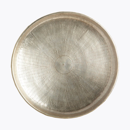 Bandeja médica doméstica, esculpida em h: 5 cm, diâmetro: 38 cm