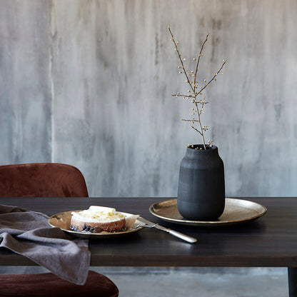 Bandeja médica doméstica, esculpida em h: 5 cm, diâmetro: 38 cm