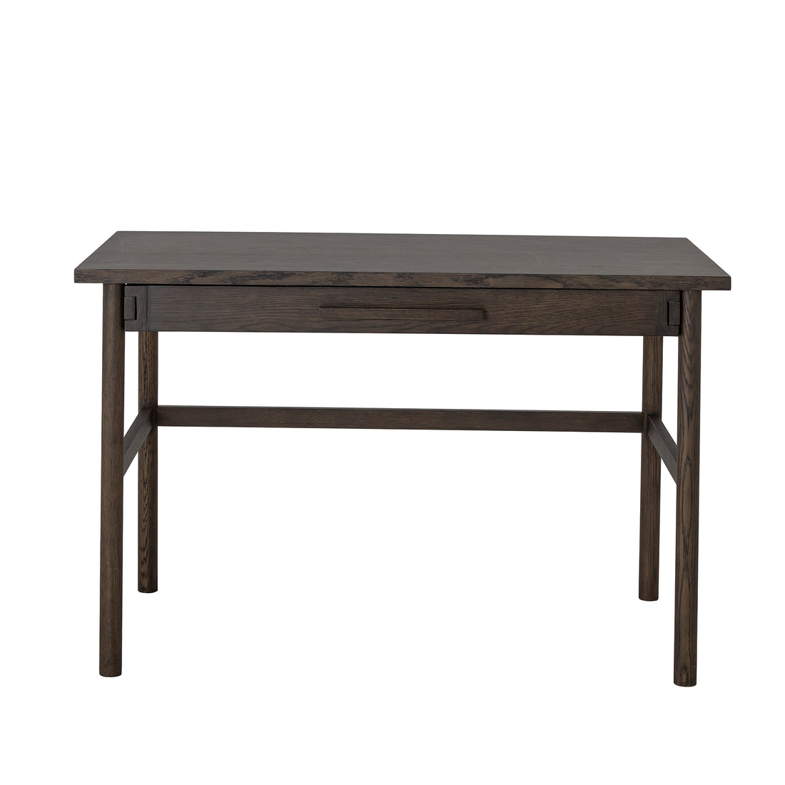 BLOOMINGVILLE Wells Skrivebord, Brun, Ege Finer - L120xH76xW65 cm - DesignGaragen.dk.