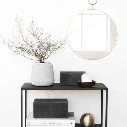 Spejl, HDThe Loop, Messing - House Doctor - DesignGaragen.dk