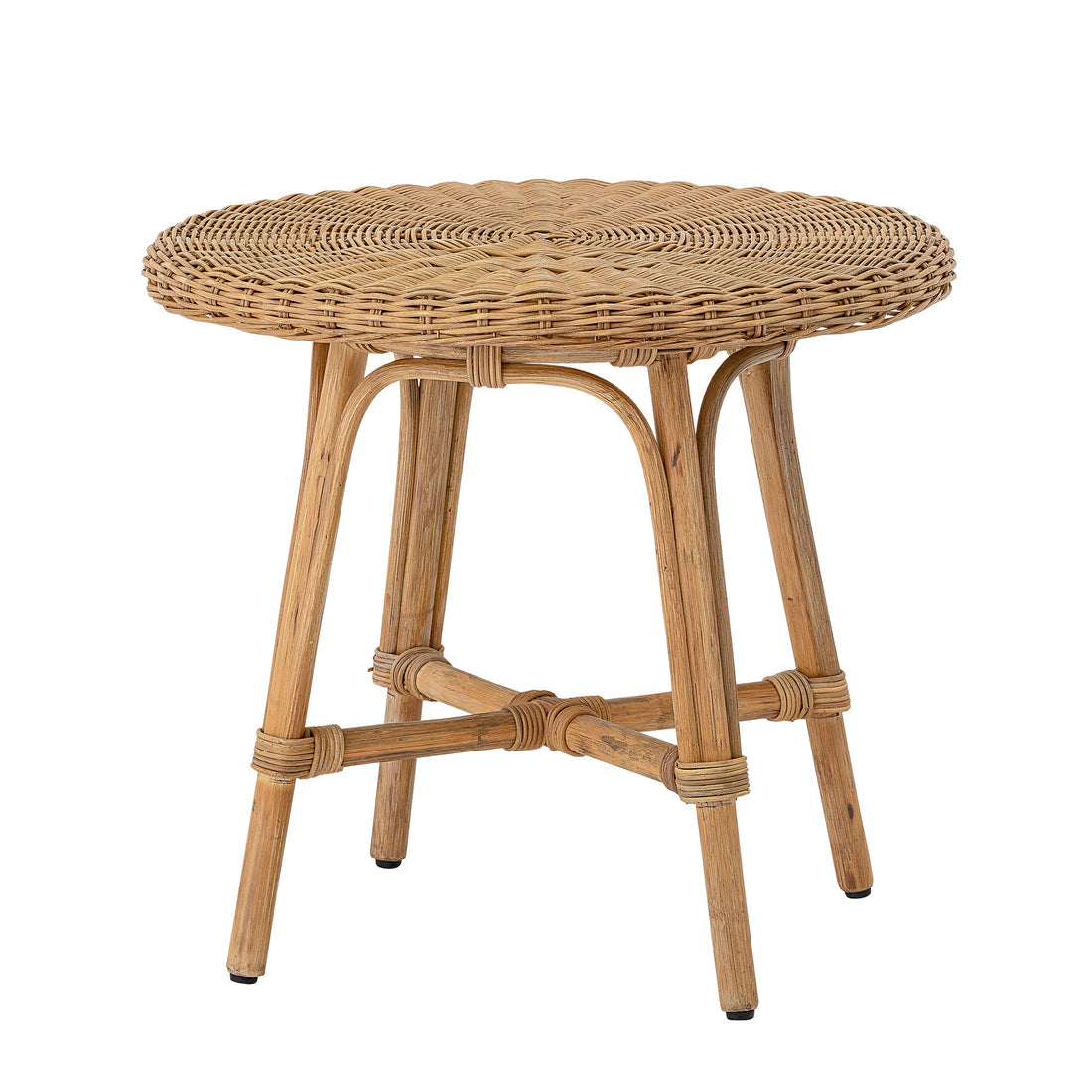 BLOOMINGVILLE MINI Hortense Bord, Natur, Rattan - D53xH47 cm - DesignGaragen.dk.