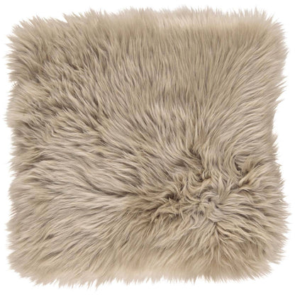 Almofada de assento | Pele de cordeiro | Long -Haired | Nova Zelândia | 37x37 cm.