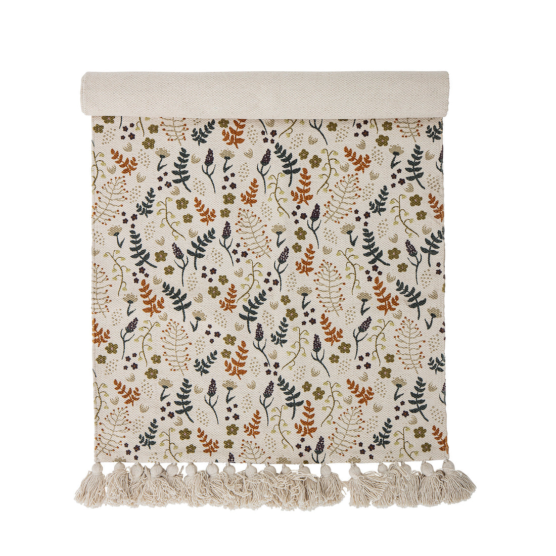 BLOOMINGVILLE MINI Filipa Tæppe, Natur, Bomuld - L120xW65 cm - DesignGaragen.dk.