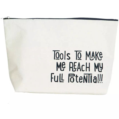 House Doctor - Toilettaske med tekst - House Doctor - DesignGaragen.dk