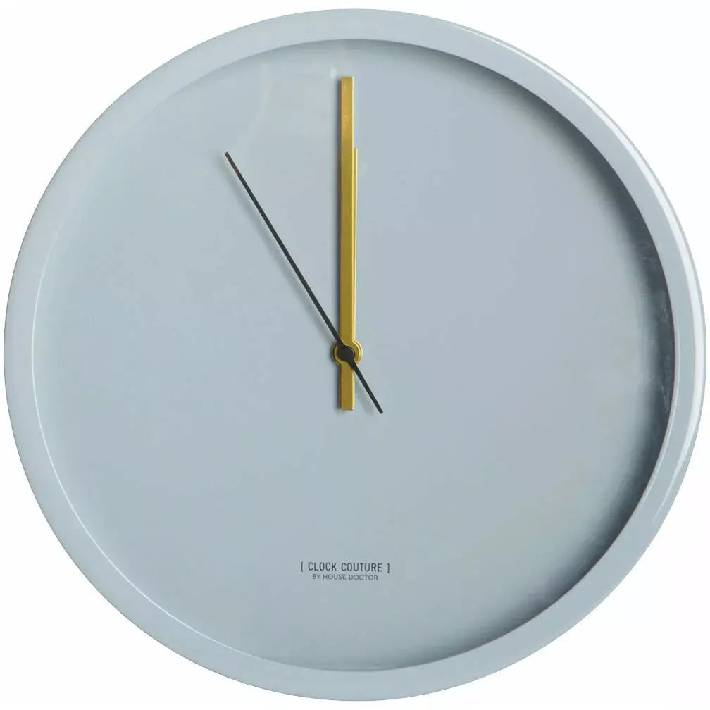 House Doctor - Clock Couture, Wallur, cinza Ø30 cm