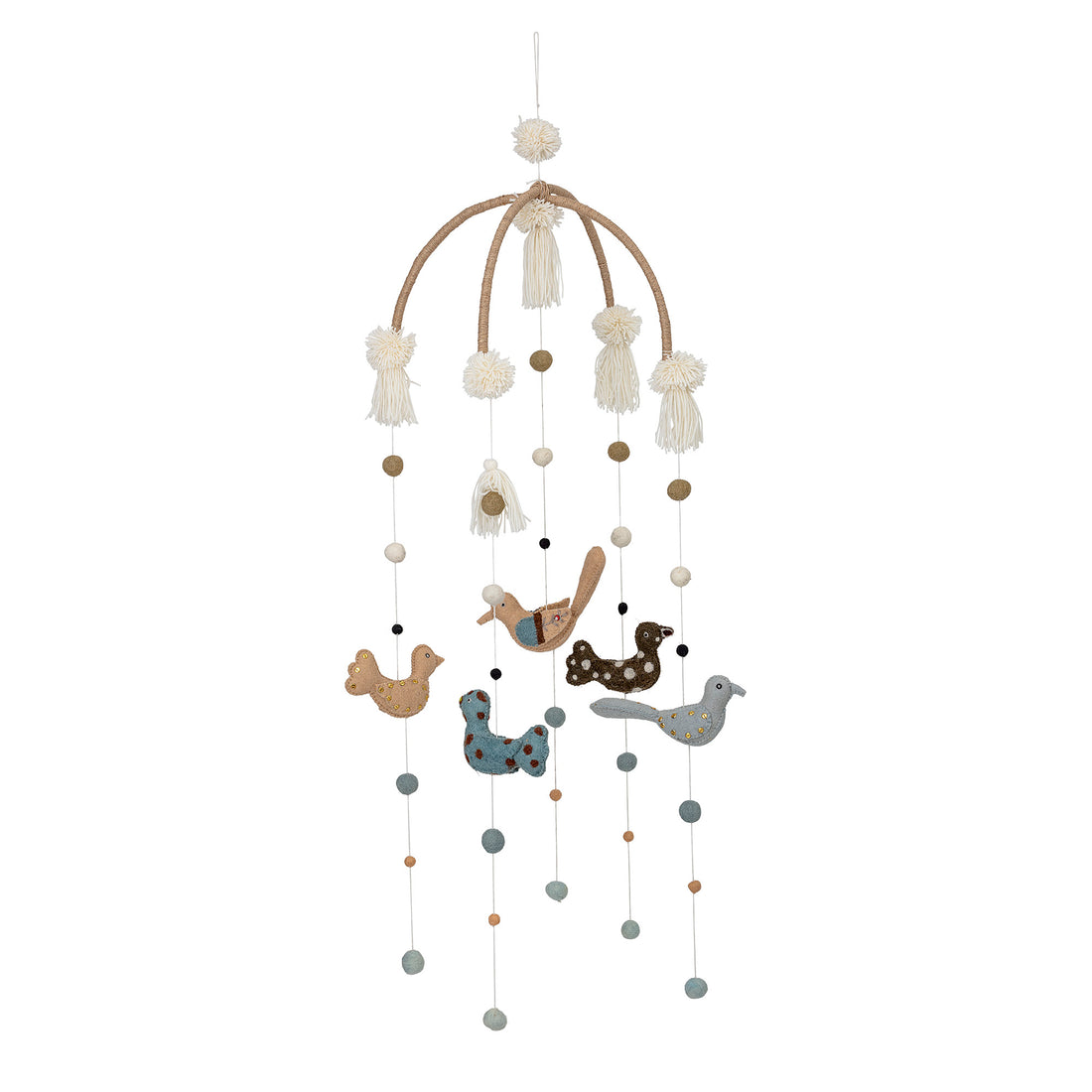 BLOOMINGVILLE MINI Grethel Uro, Brun, Uld - D45xH105 cm - DesignGaragen.dk.