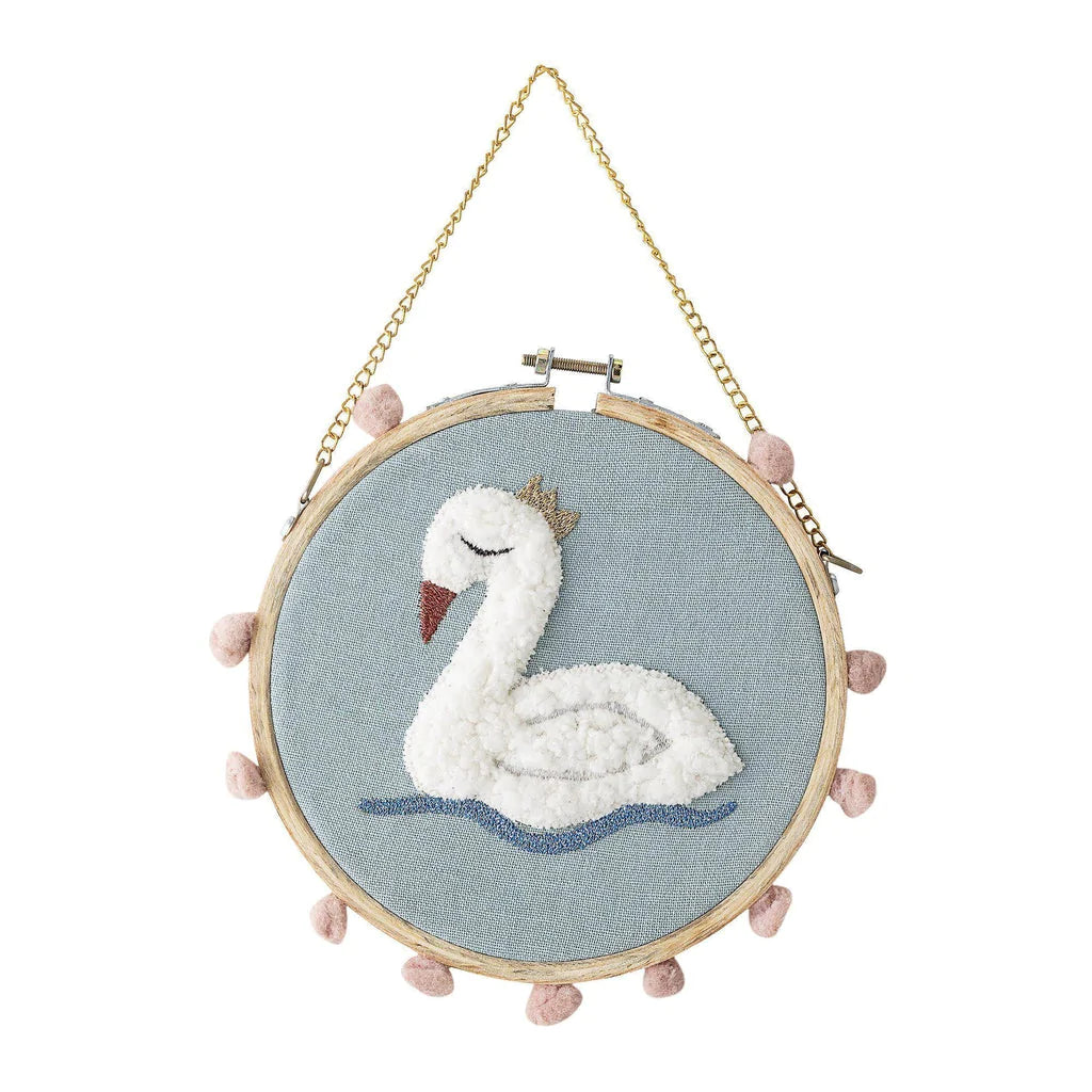 Bloomingville - decoração de parede, cisne Ø28 cm